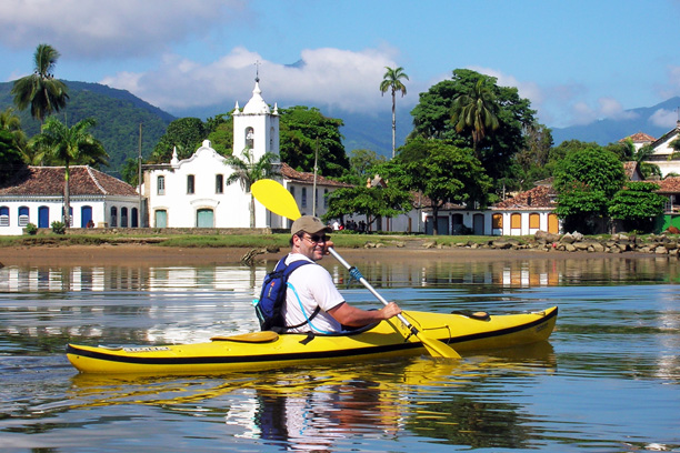 Kajakfahren in Paraty Kajakfahren in Paraty